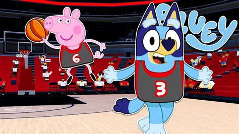 BLUEY Se CONVIERTE En JUGADORA De BALONCESTO Las Aventuras De BLUEY