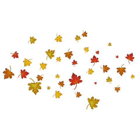 Illustration Of Colorful Maple Leaves Fall And Fly In Autumn Autumn Autumn Leaves Maple Leaf