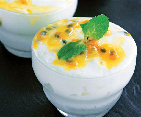 White Chocolate And Passion Fruit Mousse Kuali