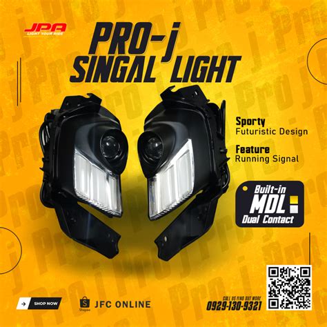 Jpa Signal Light Pro J For Nmax Built In Mdl Mini Driving