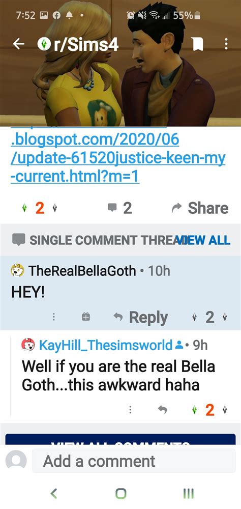 BELLA GOTH FOUND ME : r/Sims4