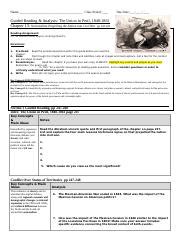 Ch Amsco Guided Reading Docx Name Class Period Due Date