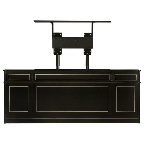 Louis Xvi Style Jansen Inspired Buffets In An Ebonized Mahogany Finish