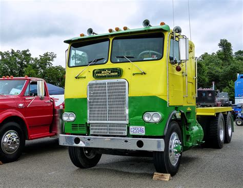 1973 White Freightliner COE Semi Tractor Taken At The ATHS Flickr