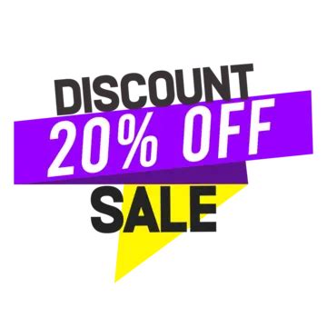 Discount Up To 20 Percent Off, Up To 20 Percent, 20 Off, 20 Percent Off PNG Transparent Clipart ...