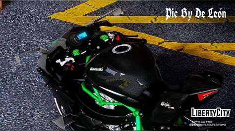 Download Kawasaki Ninja H2r Customs For Gta 5