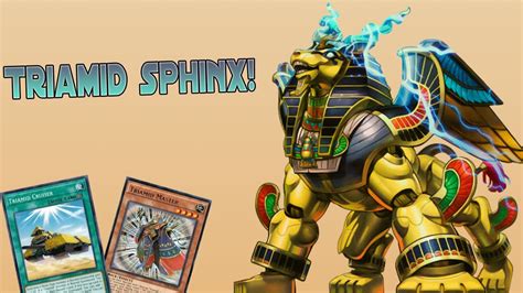 Triamids Boss Monster Is Here Triamid Sphinx Yugioh Duel Links YouTube