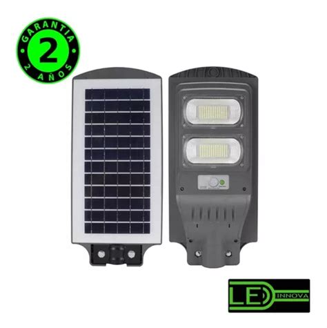 Luminaria Solar Con Panel Integrado W Kit Montaje Cuotas Sin Inter S