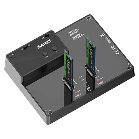 Maiwo K P Bay Nvme Docking Station Type C To Nvme Ssd