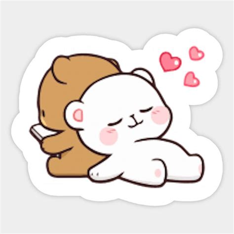 Milk Mocha Bear 2 Sticker Milkandmocha Cute Laptop Stickers Cute