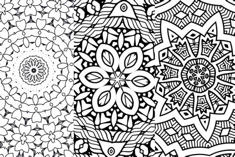 Mandala Coloring Pages Graphic By Good Karma Creative Fabrica