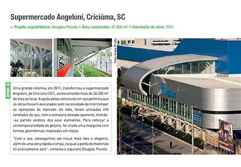 Revista Arquitetura A O Supermercado Angeloni Crici Ma Sc