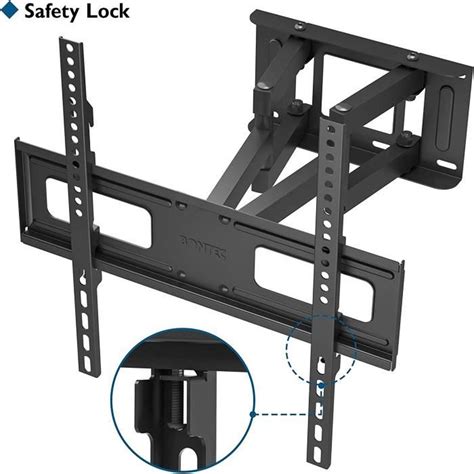 Bontec Mural Support Tv Orientable Et Inclinable Model Mf Eu V