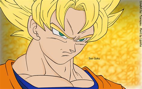 Son Goku Painting by LipinhaFD on DeviantArt