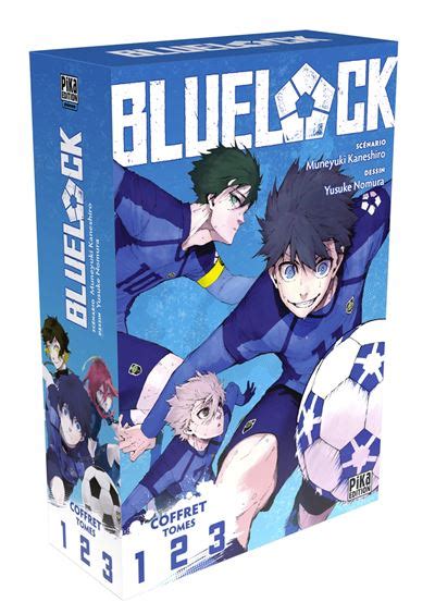 Blue Lock Blue Lock Coffret T01 à T03 Yusuke Nomura Muneyuki