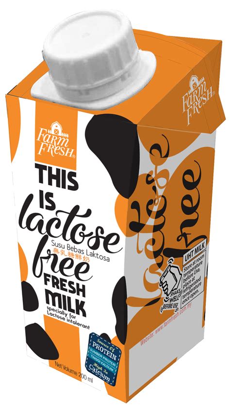 1 Carton Farm Fresh Uht Lactose Free Fresh Milk 200ml X 24 Taste U