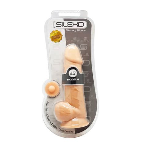 Silexd Inch Realistic Silicone Dual Density Girthy Dildo With