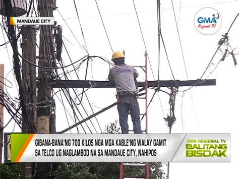 Balitang Bisdak Padayong Paghipos Sa Mga Kable Balitang Bisdak GMA