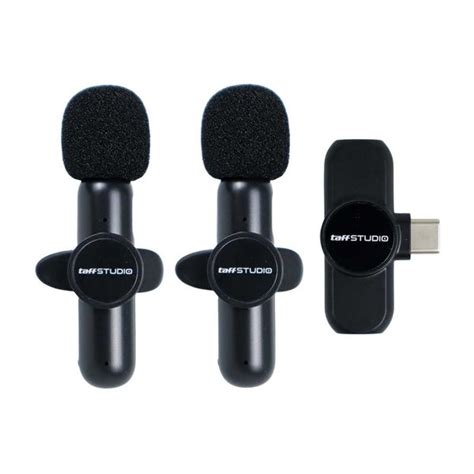 Jual Microphone Jepit Wireless Mic Clip On Hp Smartphone Usb Type C