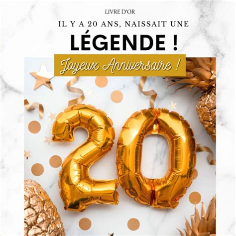 Buy Livre Dor Il Y A 20 Ans Naissait Une Légende Joyeux