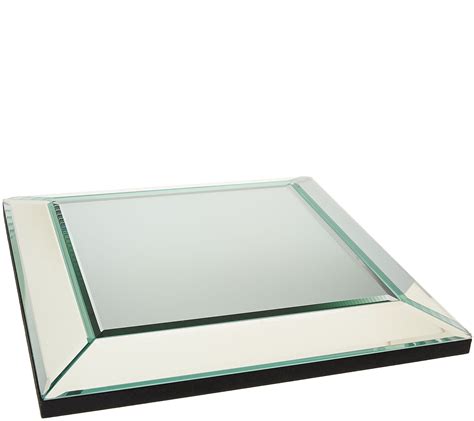 12 Square Beveled Mirror Centerpiece By Valerie Page 1 —