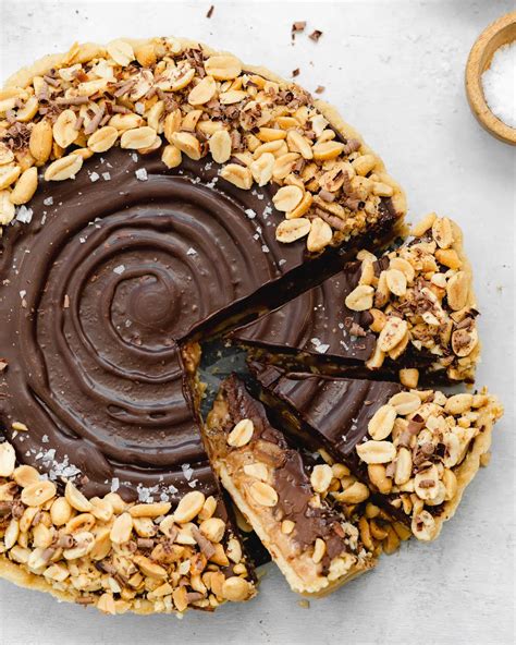 Vegan Snickers Tart No Bake Gluten Free