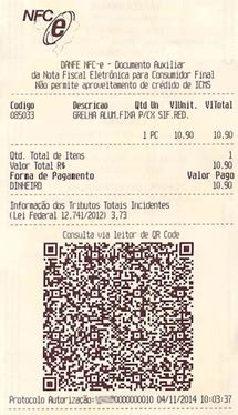 Nota Fiscal de Consumidor Eletrônica NFC e uma realidade ATCON