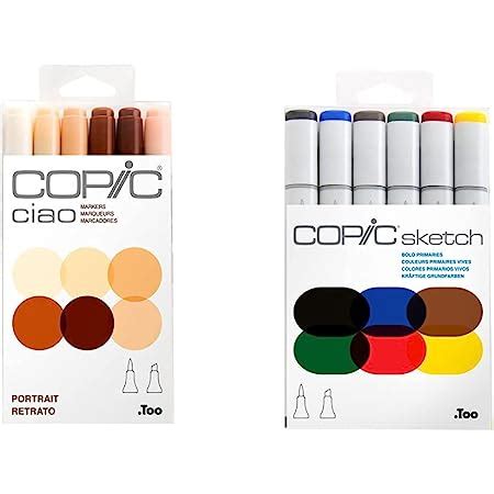 Amazon Copic Ciao Alcohol Marker Pc Sets Portrait Alcohol