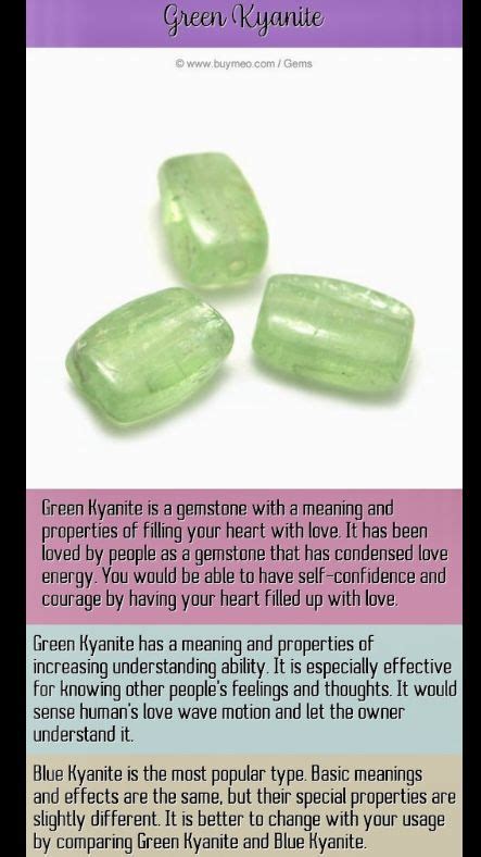 Pin By Maureen St Onge On Crystals Kyanite Meaning Kyanite Crystals