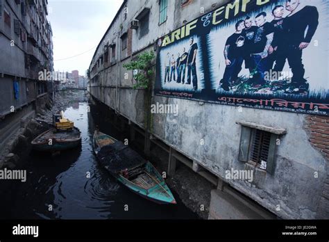 The Polluted River Buriganga And Its Surrounding Lives And Industries