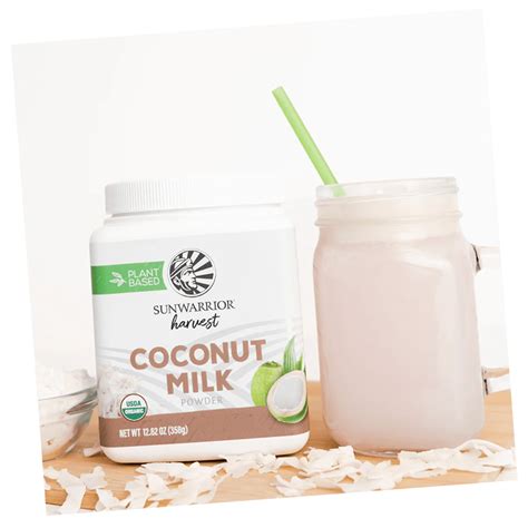 Organic Coconut Milk Powder Bio Kokosmilch Pulver Von Sunwarrior