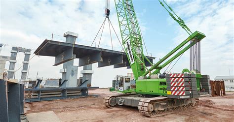 G Crawler Crane For Lifting Work Up To T Sennebogen