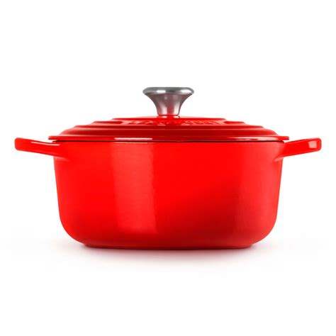 Le Creuset Signature Rund Støbejernsgryde Ø22cm Kirsebærrød 1695 DKK