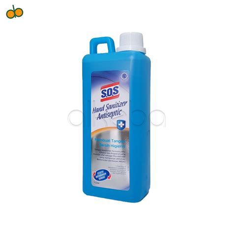 Jual Sos Hand Sanitizer Antiseptic Refill Liter Handsanitizer Cair