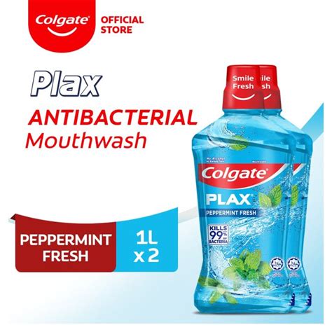 agad na paghahatid colgate plax peppermint flavor antibacterial