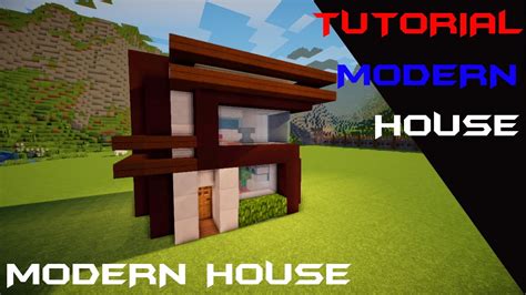 Minecraft Tutorial Cara Membuat Rumah Kecil Modern 8 Youtube