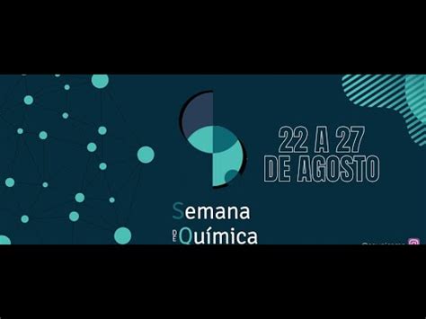 21ª Semana de Química Unicamp O universo que habita em nós YouTube