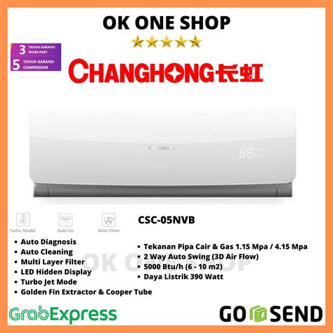 Jual Changhong Ac Split Pk Csc Nvb Csc Nvb Standard R