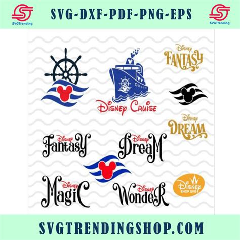 Disney Cruises Svg Disney Cruises Line Svg Disney Fantasy Svg Disney