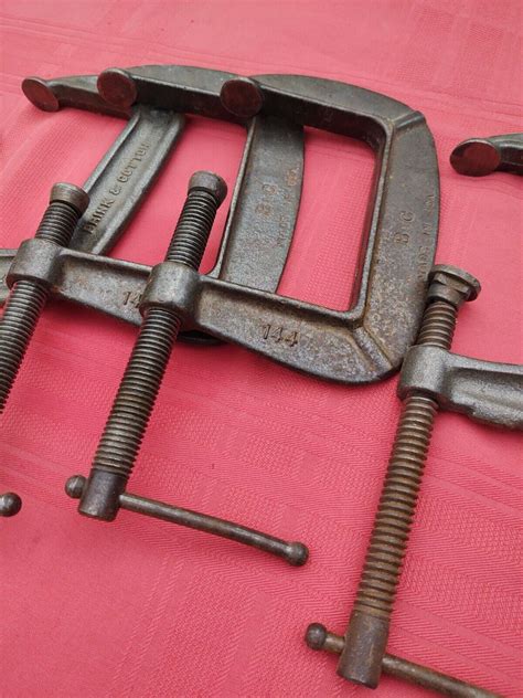 Vintage BRINK COTTON 144 C CLAMPS 4 EBay