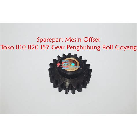 Jual Sparepart Mesin Offset Toko I Gear Penghubung Roll