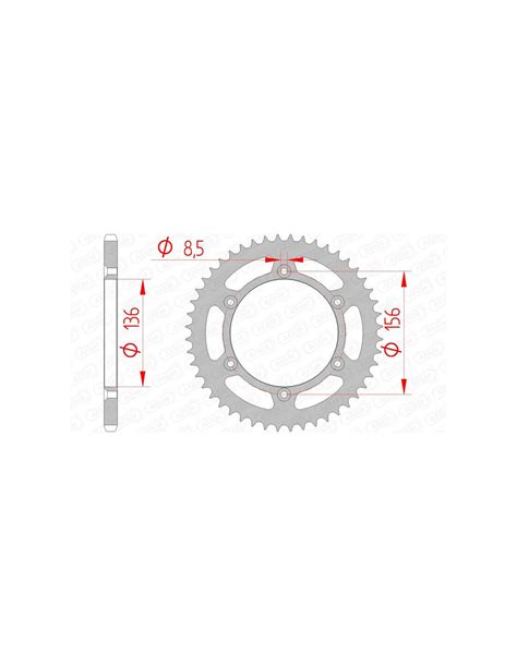 Couronne AFAM Acier Standard 14206 520