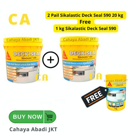 Jual Pail Sikalastic Deck Seal Kg Free Kg Sikalastic Deck