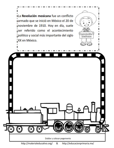 Estupenda Lapbook De La Revolución Mexicana Material Educativo