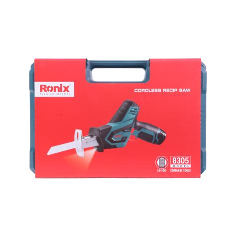 Ronix 8305 Cordless Reciprocating Saw 12v2ah Skyhighvip