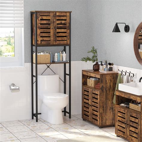 Vasagle Cobado Over The Toilet Storage Bathroom Organizer Cabinet