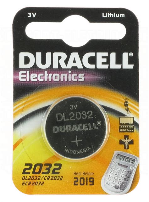 Pile Cr2032 3v Duracell Au Lithium 300€