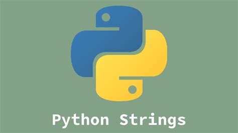 Python Tutorial For Beginners Strings