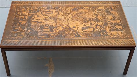 Old World Map Coffee Table Old World Map Coffee Table Makeover