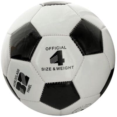 Wholesale Soccer Balls - Size 4, Black & White